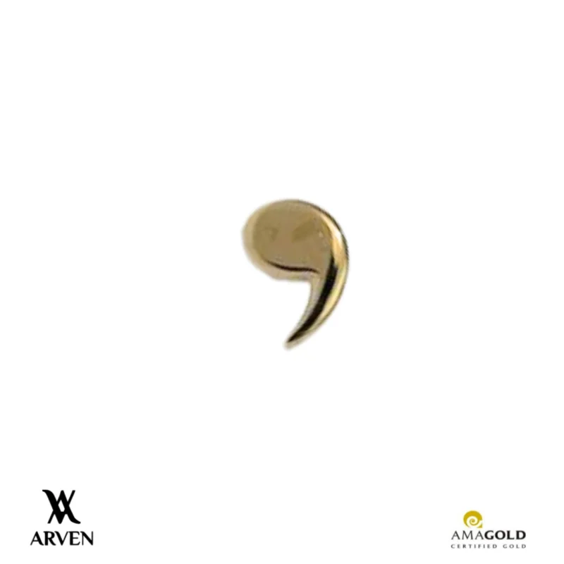 Virgula  14k Amarelo