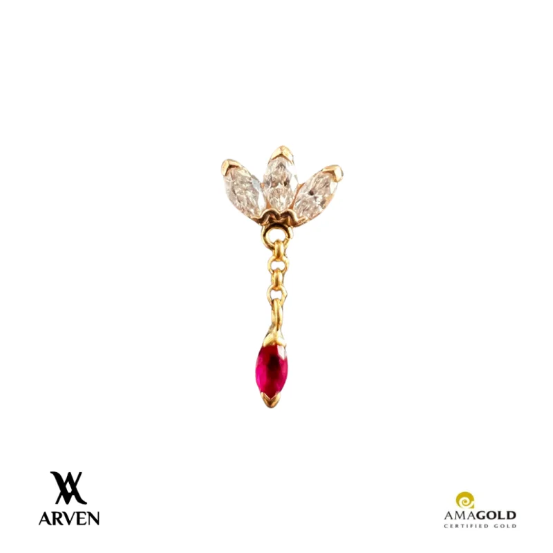 Nefertiti 14k Amarelo