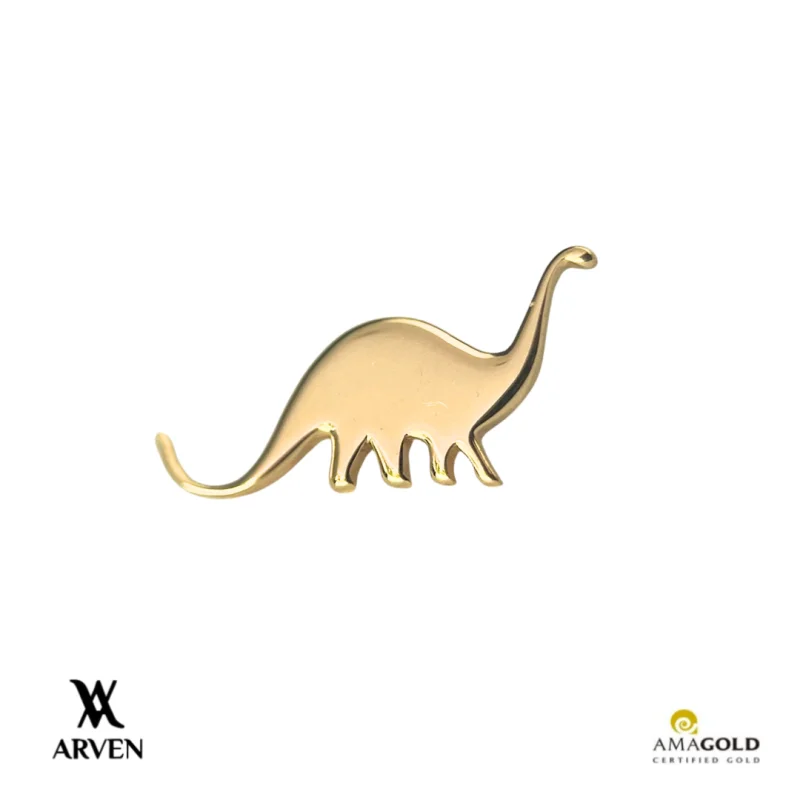 Brontossauro 18k Amarelo