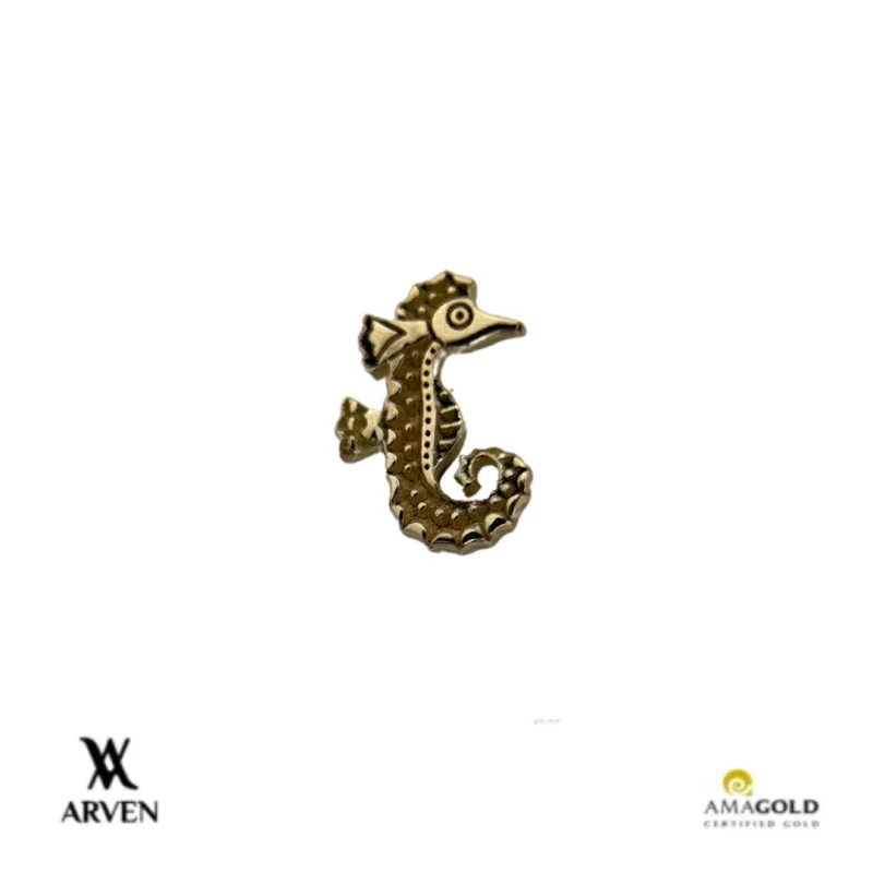 Cavalo Marinho 18k Amarelo