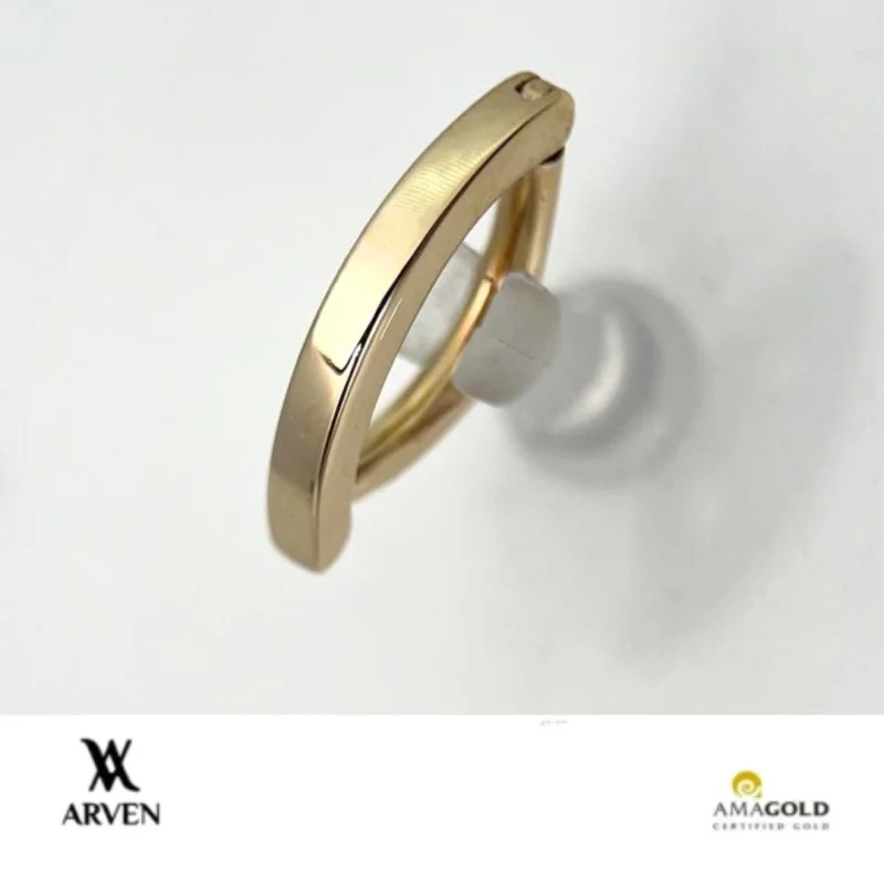 Umbigo Clicker Liso 18k Amarelo