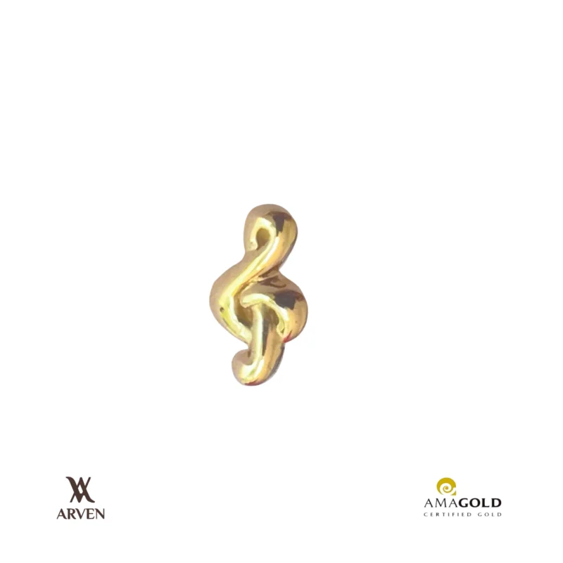 Clave de Sol 14k Amarelo