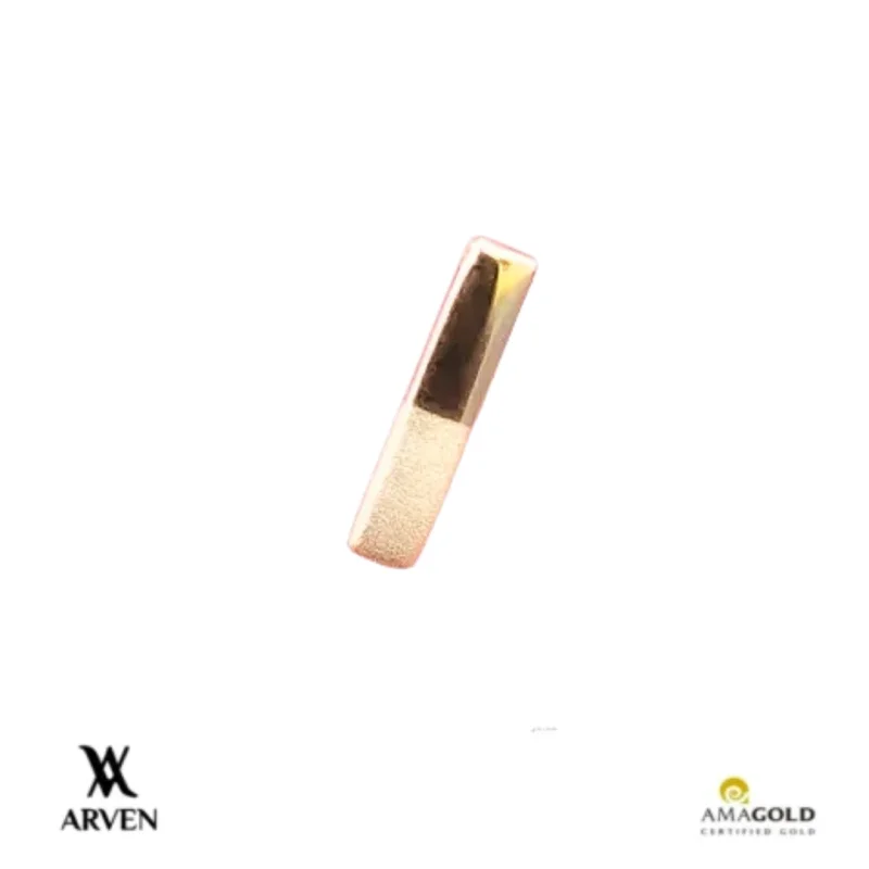Barrinha com textura 14k Amarelo