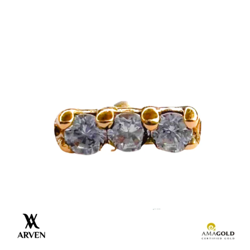 Barrinha 3 18k Amarelo