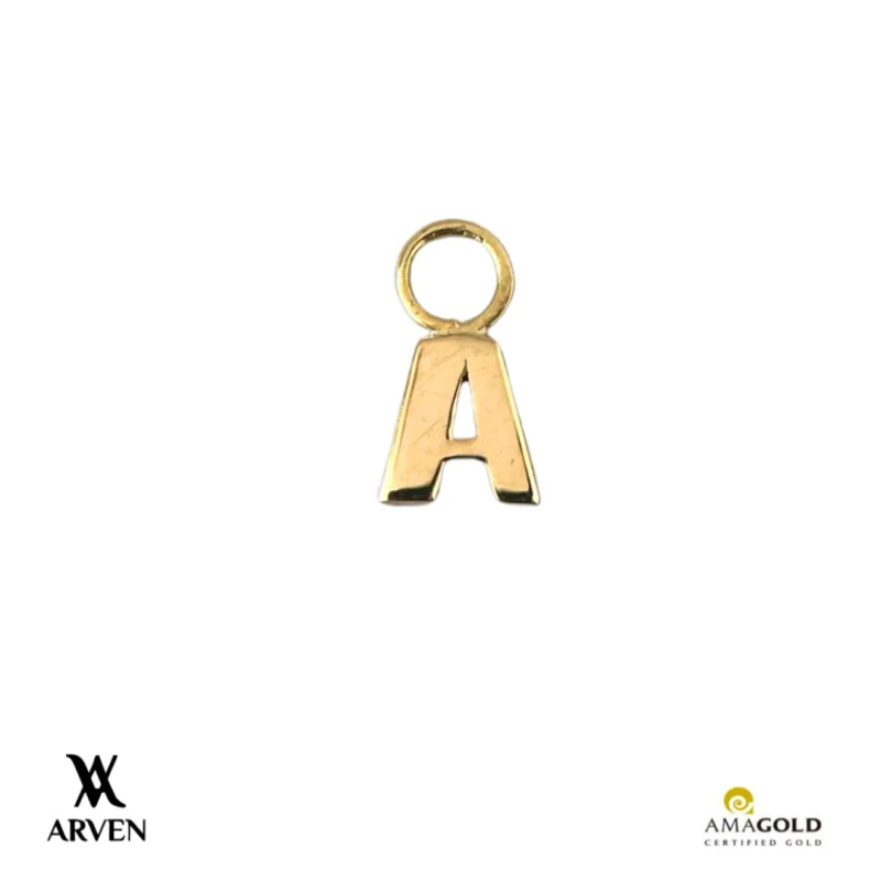 Letra Pingente 18k Amarelo