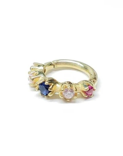 Argola Colors 6mm 18k Amarelo